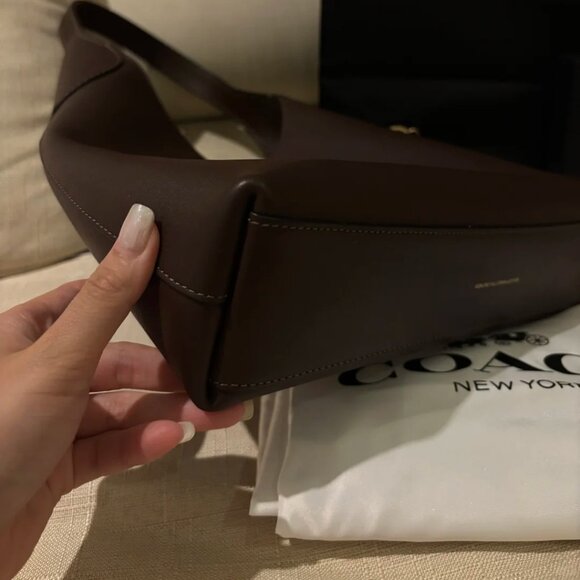 Coach Brooklyn Shoulder Bag 28 – BrassMaple NWT with Dust Bag - Picture 5 of 6